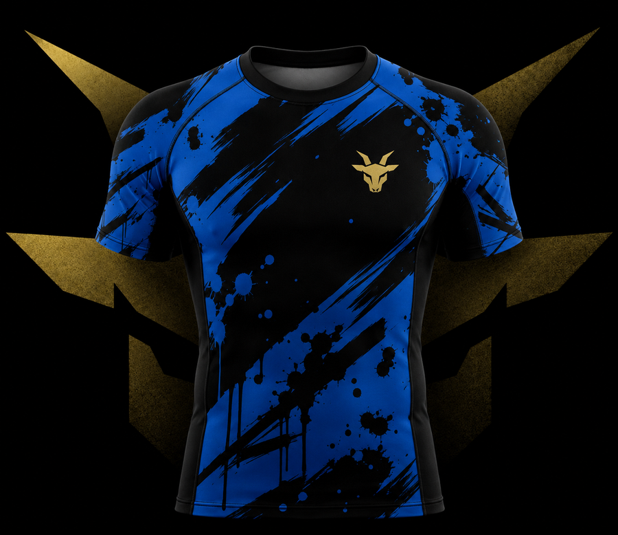 GOATNESS Blue Ranked Rashguard