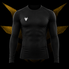 GOATNESS Black Longsleeve Rashguard