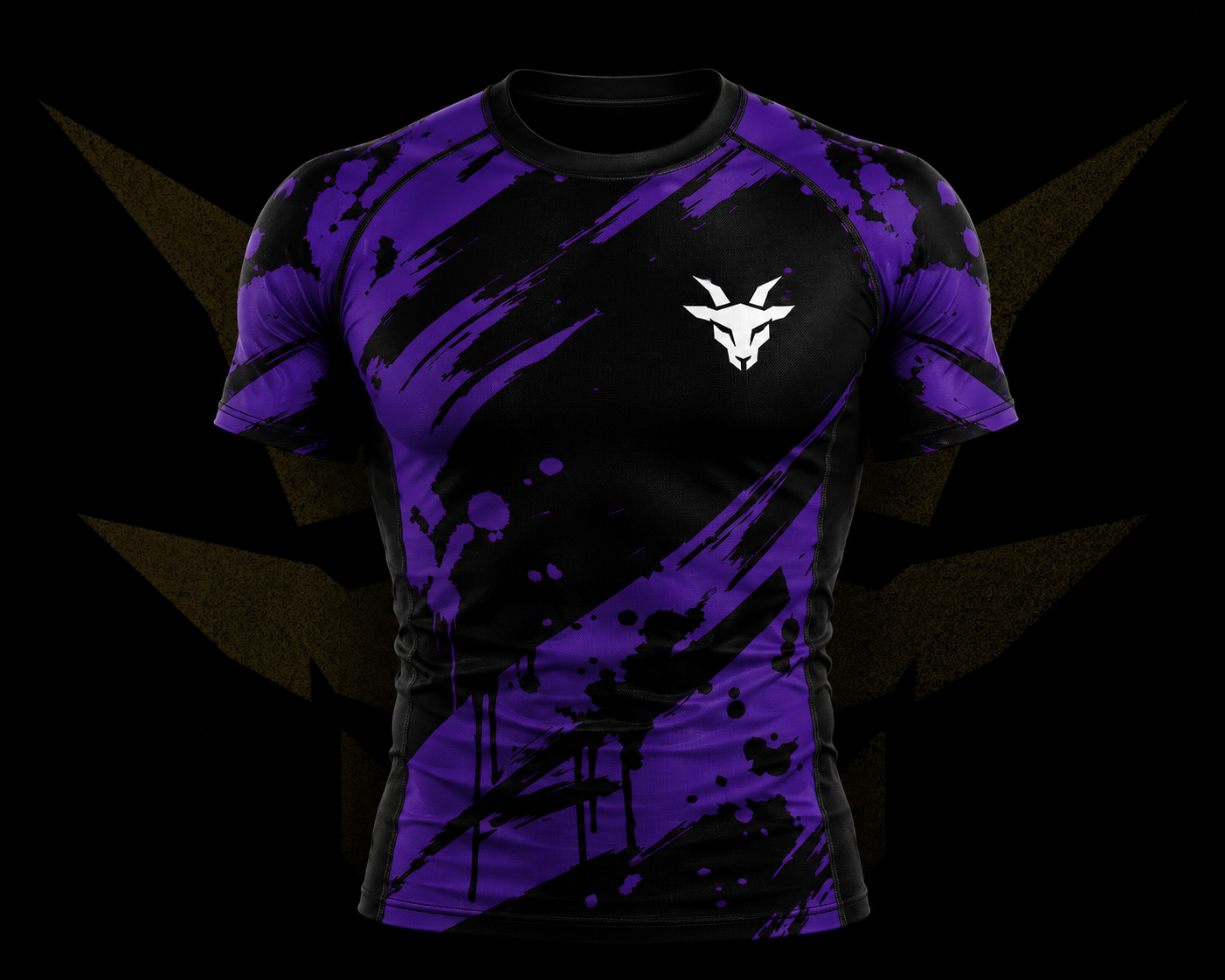 GOATNESS Purple Ranked Rashguard