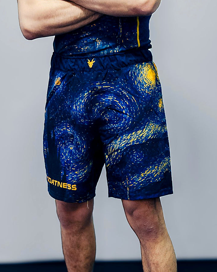 GOATNESS La Noche Estrellada Short – Edición Limitada