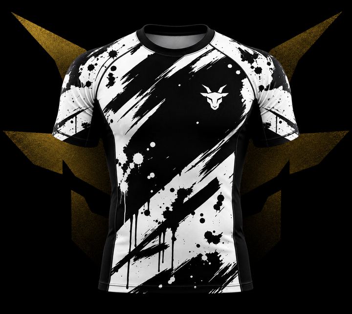 GOATNESS White Ranked Rashguard